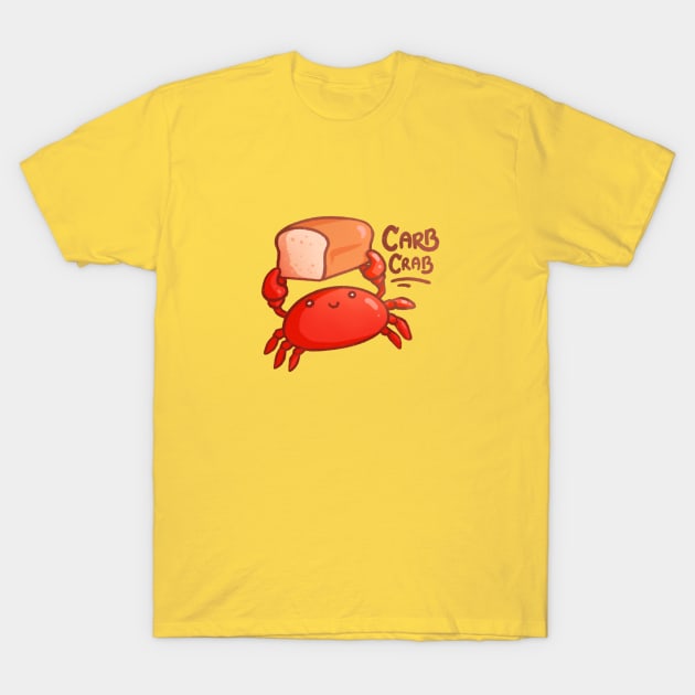 Carb Crab T-Shirt by mschibious